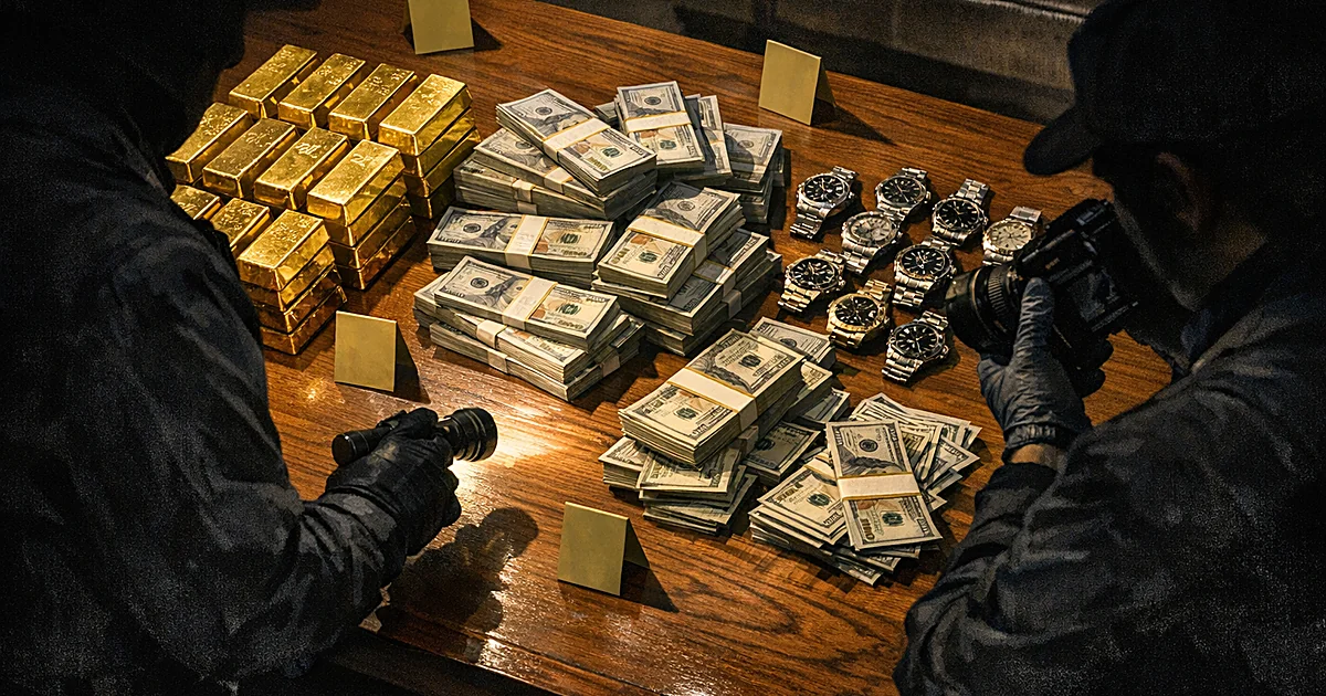 Ex-CIA Official Arrested: $40M Gold Bars Seized by FBI